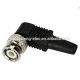 right angle solderless type BNC male connector