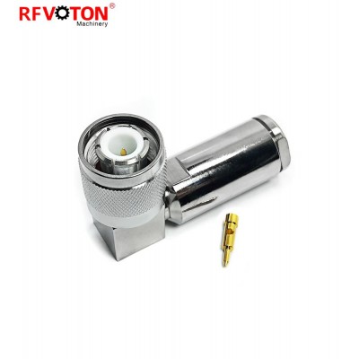 Voton good performance HN male right angle  rf coaxial connector with rg213/rg214 /lmr400 cable