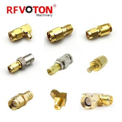 RF coaxial Connector sma crimp male RA right angle for lmr240 cable