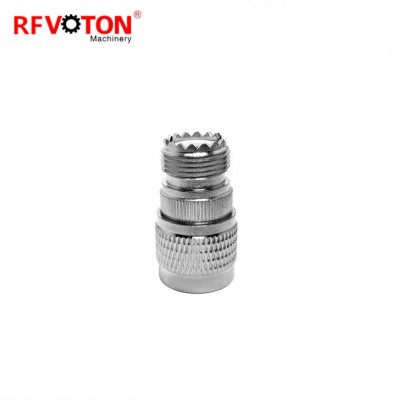 N Male To UHF SO-239 Female Jack Straight Coaxial Connector Adapter