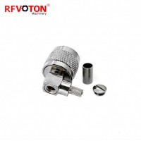 N  Male 90 Degree Connector For Rg58 Lmr195 Cable